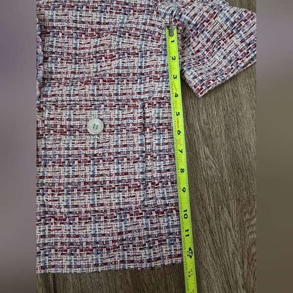 Talbots Elegant Multicolor Tweed Jacket - Picture 8 of 10